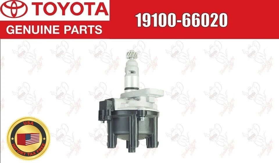 Conjunto de distribuidor genuino Toyota Land Cruiser FJ80 FZJ80 LX450 19100-66020 FABRICANTE DE EQUIPOS ORIGINALES Foto 1 de 4