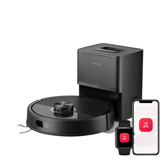 READ roborock q7 m5+ robot vacuum and mop with auto empty dock - Image 1 of 4