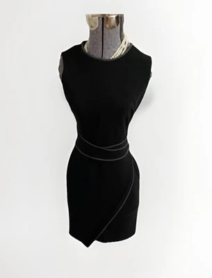 NUEVO $99 Vestido Tommy Hilfiger Talla 4 Funda Cóctel Fiesta Elastizado Adelgazante NUEVO Foto 1 de 4