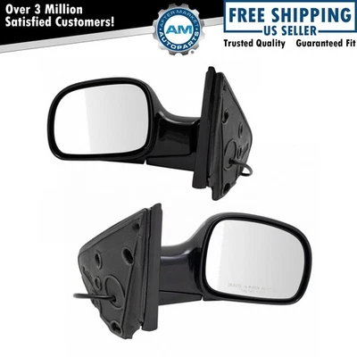 Juego de 2 pares de espejos retrovisores laterales eléctricos izquierda y derecha para Grand Voyager Caravan Foto 1 de 4