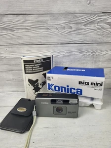 Konica Big Mini BM-201 Lens Silver Camera. PS - Picture 1 of 13