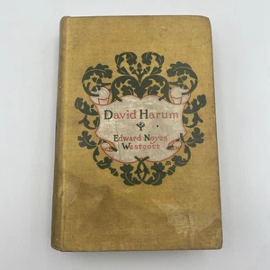 David Harum A Story of American Life Edward N. Westcott Amy Richards Art 1900 - Picture 1 of 9