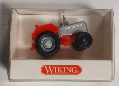 Wiking 8770221 HO Scale Red Fahr Schlepper Plastic Model Tractor - Image 1 of 3