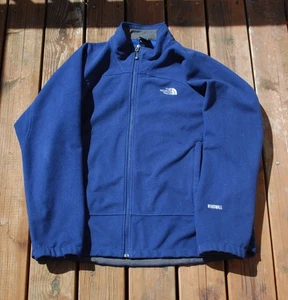 Mens North Face Wind-wall Zip Up Jacket Blue Size Xxl - Picture 1 of 2