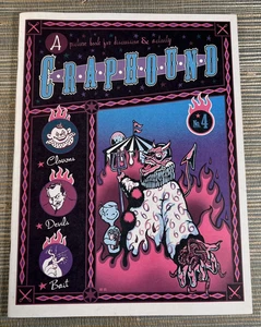 Crap Hound No. 4 Clowns Devils Bait 1996 Sean Tejaratchi 1st Edition Vol 1 Rare - Imagen 1 de 3