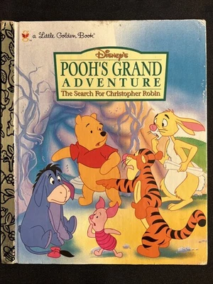 Vintage A Little Golden Book Pooh’s Grand Adventure The Search For… #5101 - Image 1 of 4