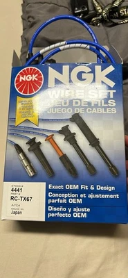 Juego de cables de encendido NGK RC-TX67 para Toyota 4Runner 1997-2000 L4-2,7 L chispa NUEVO Foto 1 de 2