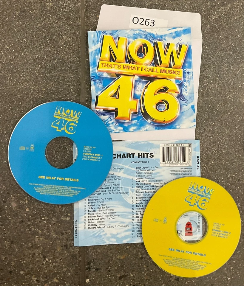 Now That's What I Call Music! 46 by Various Artists CD, 2013) No Case #0263 Foto 1 de 1