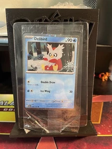 Pokémon Delibird 2025 Holiday Calendar Snowflake Stamped Promo Factory Sealed - Picture 1 of 1