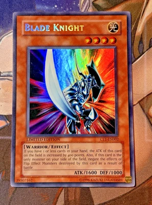 Yugioh Blade Knight CT1-EN002 NM Super Rare Misprint Error Limited - Image 1 of 4