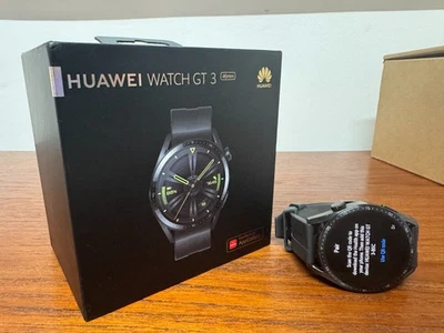 Huawei Watch GT 3 Active Edition 46mm with Sport Strap Boxed - Image 1 of 4