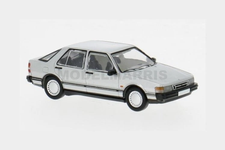 Brekina PCX870190 Saab 9000 CC Argento 1985 H0 Nuovo 2025