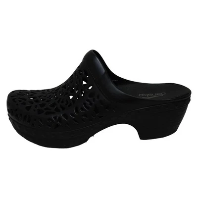 Auth DANSKO - Black Rubber Women's Sandals - Image 1 of 4