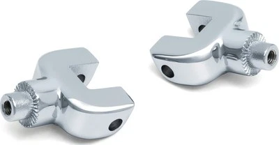 Adaptador de clavija de pasajero estriada Kuryakyn cromo indio Foto 1 de 3