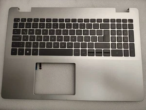 Teclado Dell Inspiron 5593 con reposamanos retroiluminado US Eng con tipo C 07G0RN 7G0RN - Imagen 1 de 4