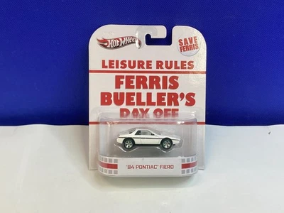 HOT WHEELS 1/64 ENTRETENIMIENTO RETRO FERRIS BUELLLER'S DAY OFF '84 PONTIAC FIERO Foto 1 de 4