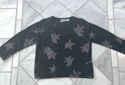 Camisa Zara Manga Larga Estrella Talla 2-3 Años Foto 1 de 4