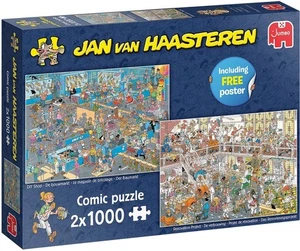 NEU Jumbo 2x 1000 Teile Puzzle Renovierungsprojekt & Baumarkt - Bild 1 von 3