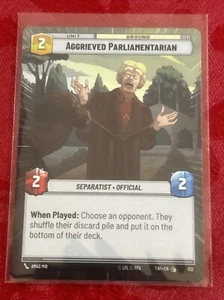 Hyperspace Star Wars: Unlimited​​​ - ​Aggrieved Parliamentarian - ToR #512 - Picture 1 of 7