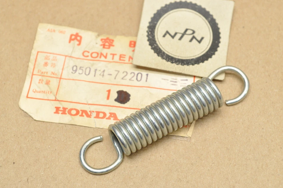 Nuevo de Lote Antiguo Honda CA175 CA95 CB175 CB200 T CL175 CL200 CT90 Soporte Lateral Muelle Foto 1 de 1