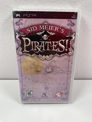 Sid Meier's Pirates (Sony PSP, 2007) Complete BRAND NEW SUN FADED COVER - Image 1 of 3
