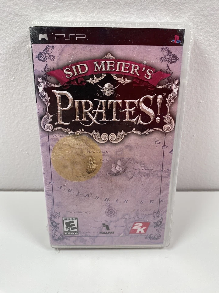 Sid Meier's Pirates (Sony PSP, 2007) Complete BRAND NEW SUN FADED COVER - Image 1 of 3