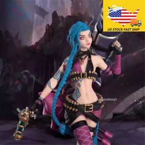League of Legends LOL Jinx Pen Figure Outbreak Lori Model Figure - Picture 1 of 9