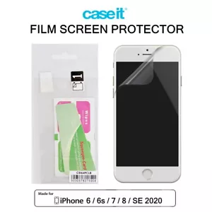 CASEIT Tough Durable Film Screen Protector for Apple iPhone 6 6s 7 8 SE 2020/22 - Picture 1 of 2