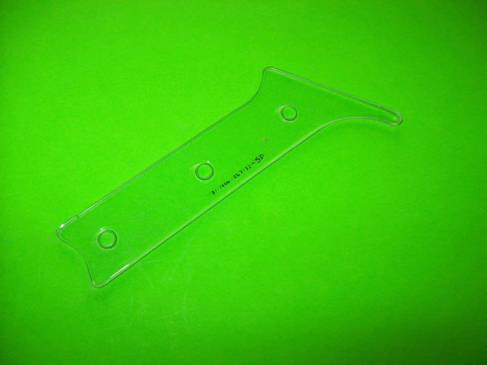 Black Knight 2000 Original Pinball Machine Plastic Part Replacement #29  - Image 1 of 1