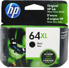 HP 64XL Black Ink Cartridge N9J92AN NEW GENUINE