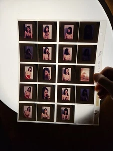 Topless Sexy Model Vintage 35mm Glamour Model Slides 1970s Photo Shoot  - Picture 1 of 10