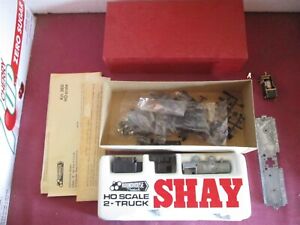 Roundhouse #360 HO Class B 42 Ton 2 Truck 3 Cylinder Shay Steam Locomotive Kit
