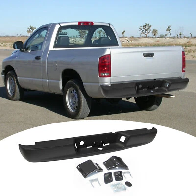 Primered Steel Rear Bumper Assembly For 2002-2008 Dodge Ram 1500 - Image 1 of 4