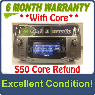 2014 - 2015 Toyota 4Runner OEM сенсорный экран Bluetooth HD радио приемник P10544 - Изображение 1 из 4