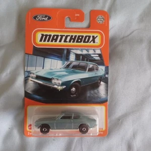 Matchbox 1/64 Diecast #41/100 Blue 1970 Ford Capri - Picture 1 of 2