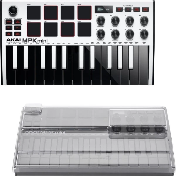 Akai Professional MPK mini MK3 White + Staubschutzcover | Neu - Bild 1 von 1