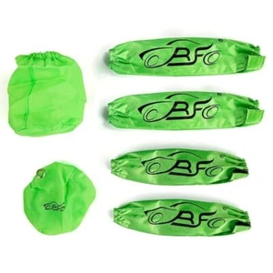 Dust Cover Set 1/5 RC Baja Rovan HPI 5 Pull Start Air Filter Shock - Picture 1 of 11