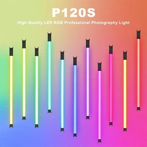 LUXCEO P120S Ultra-Bright 113cm RGB LED Video Tube Light Stick 2000K-10000K APP - Picture 1 of 7