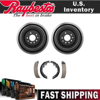 Kit trasero tambores de freno y zapatas de freno para Buick Estate Wagon 1976 1972 - Raybestos Foto 1 de 4