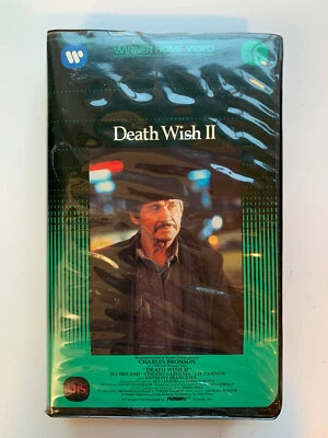 1982 Death Wish II VHS Clamshell - Charles Bronson - Image 1 of 4