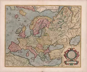 1623 Map of Europe - Picture 1 of 3