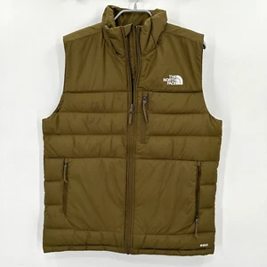 The North Face Men's Aconcagua 2 Insulated Vest 550 Denier Down Military Olive S - Picture 1 of 9