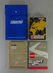 Carpeta De Bordo + Manual De Operación / Manual Fiat 500 Tipo 110 Fecha 05/1967 - Imagen 1 de 4