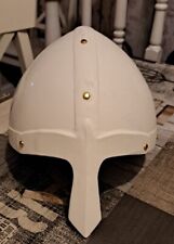 Viking Norman Helmet Reinacment Cosply Armor fibreglass Larger