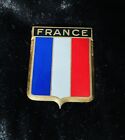 Vintage Francja Grill samochodowy Emaliowana odznaka Drago lata 60.