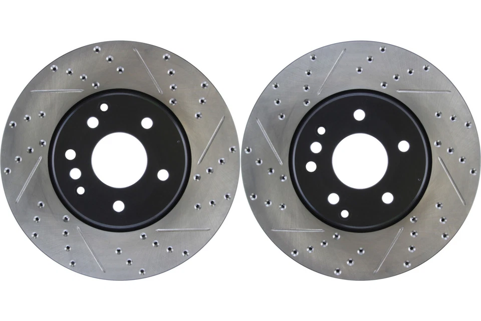 PAR dianteiro rotor de freio a disco Stoptech para 1998-1999 Mercedes-Benz E300 (45960) - Imagem 1 de 4