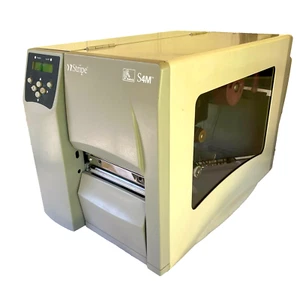 Zebra S4M Industrial TT/DT Label Printer S4M00-3001-0100T Ethernet 300dpi - Bild 1 von 5