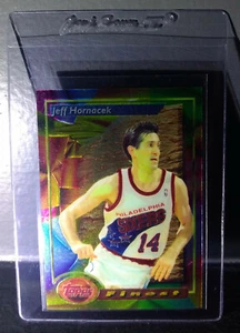 1993-94 tarjeta de baloncesto Topps Finest Jeff Hornacek #188 - Imagen 1 de 2