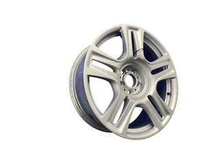 2009-2014 ROLLS ROYCE GHOST 21X8.5 FIVE DOUBLE SPOKE WHEEL RIM SILVER *GOUGES* - Picture 1 of 17