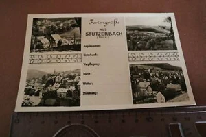 tolle alte Karte - Feriengrüße aus Stützerbach Thüringen - Picture 1 of 2